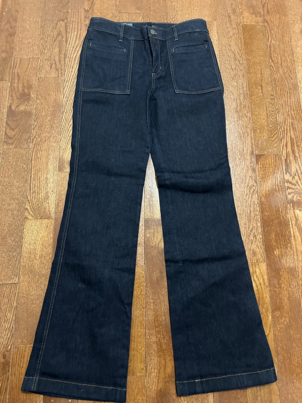 NWT Ann Taylor Dark Indigo Wide-Leg Jeans